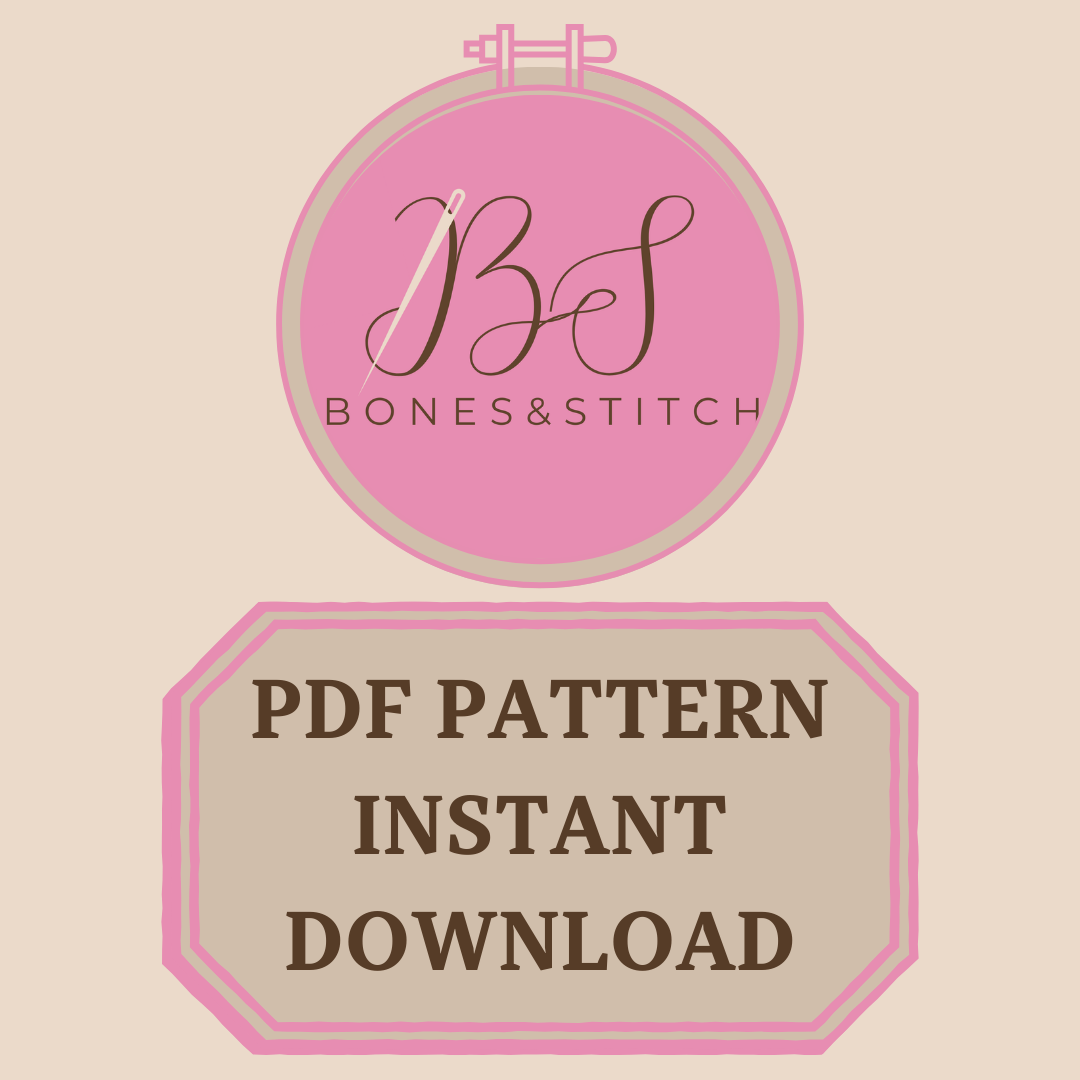 Nurse Love Cross Stitch Instant Download Pattern